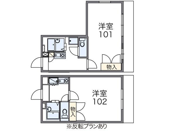 レオパレス欅の物件間取画像